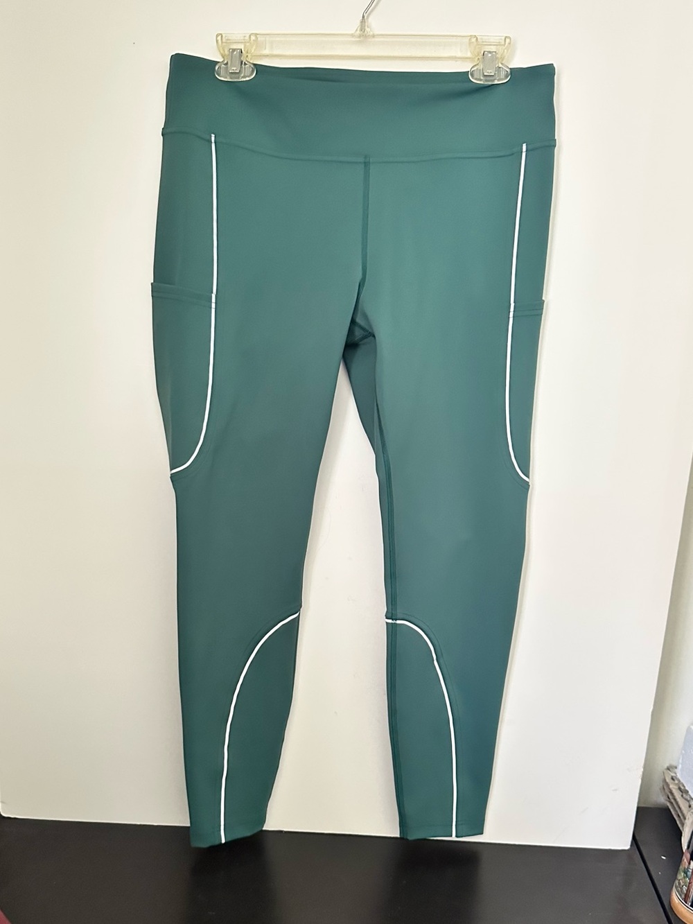 Outdoor Voices Frostknit 7/8 Leggings Green/ XL